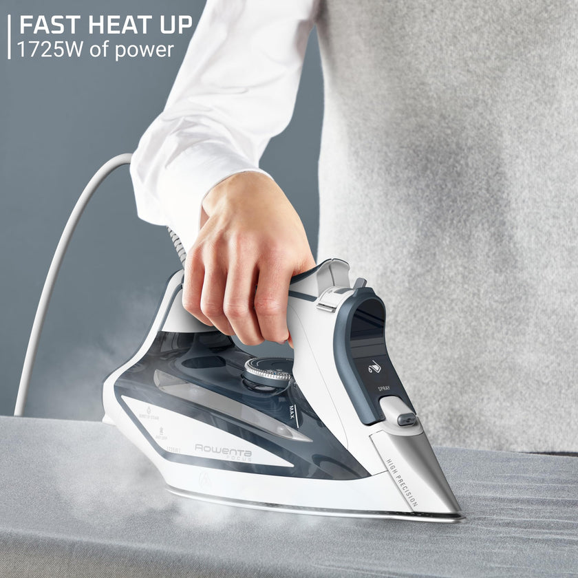 Rowenta Focus Excel Steam Iron for Clothes, Anti-Drip Protection, Iron Steamer for Clothes, 1725 Watts, DW5280, Grey 🍁 All In One Marketplace Canada