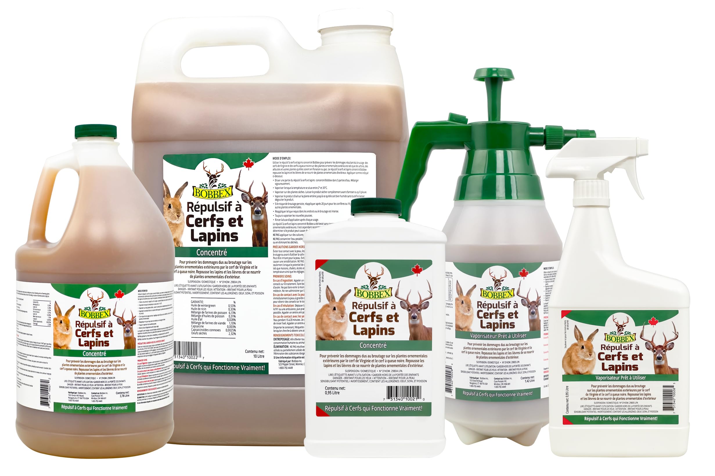 Bobbex Deer & Rabbit Ready to Use 0.95 Liter 🍁 All In One Marketplace Canada
