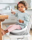Skip Hop Booster Seat for Dining Table, Sleek Seat Booster, Grey/White 🍁 All In One Marketplace Canada