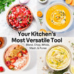 Braun MultiQuick 7 3-in-1 Immersion Blender with Food Processor – Powerful Handheld Electric Stick Blender - Emulsifier for Chopping, Beating & Whisking - Ideal for Soup, Puree, Smoothies & More 🍁 All In One Marketplace Canada
