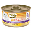 Fancy Feast Delights with Cheddar Wet Cat Food, Grilled Turkey & Cheddar Cheese Feast - 85 g Can (24 Pack) 🍁 All In One Marketplace Canada