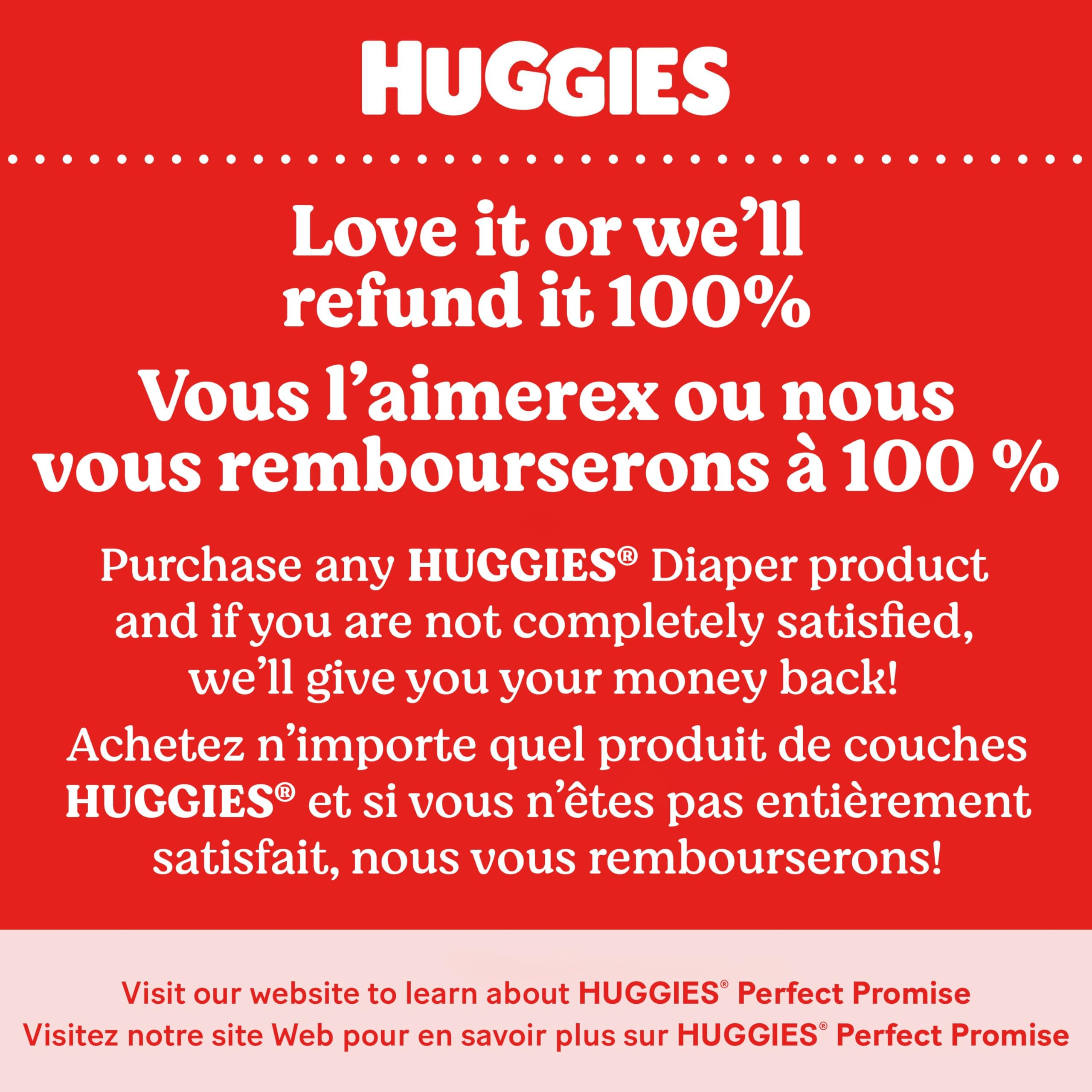 Huggies Size 3 Diapers, Little Movers Baby Diapers, Size 3 (16-28 lbs), 168 Count, Packaging May Vary 🍁 All In One Marketplace Canada
