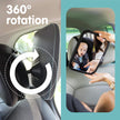Onco Baby Car Mirror for Back Seat - Double Award-Winning, 100% Shatterproof Mirror, 360° Baby Must Haves, New Born Essentials, Car Mirror Rear Facing, Universal & Shake-Proof 🍁 All In One Marketplace Canada
