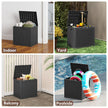 Ceecysaa 31 Gallon Deck Box Outdoor, Waterproof Storage Box, Black 🍁 All In One Marketplace Canada
