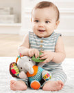 Skip Hop Bandana Buddies Baby Activity and Teething Toy with Multi-Sensory Rattle and Textures, Elephant 🍁 All In One Marketplace Canada