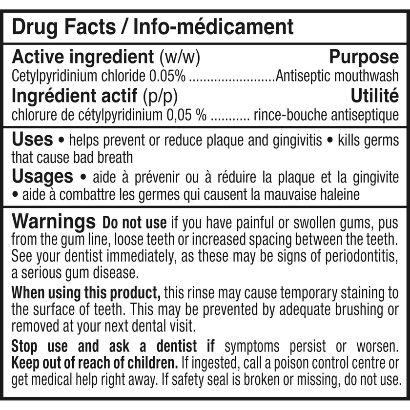 TheraBreath Healthy Gums Oral Rinse, Helps Fight Gingivitis. Alcohol-Free & Dye-Free Mouthwash, Certified Vegan, Halal, Kosher & Gluten-Free, Clean Mint, 1L (Pack of 1) 🍁 All In One Marketplace Canada