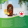 Nature's Way NutraSea High DHA Omega 3 Fish Oil Liquid Supplement for Adults and Kids Ages 14+ – Juicy Citrus Flavour, Non-GMO – Brain & Cognitive Support – 1500mg EPA & DHA, 200 mL 🍁 All In One Marketplace Canada