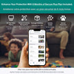 Arlo Essential Security Camera 2K (3rd Gen, 2025 Release) - Wireless Outdoor Camera, Battery Power, Person Recognition, Package Detection, Animated Preview, 1-Month Trial of Secure Plan, 2 Cam, White 🍁 All In One Marketplace Canada