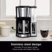 Ninja 12-Cup Programmable Coffee Maker with Glass Carafe – Classic & Rich Brew Styles, Delay Brew & Removable 60oz Water Reservoir, Black/Stainless Steel, CE250C (Canadian Version) 🍁 All In One Marketplace Canada