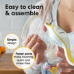 Medela Manual breast pump with Flex Shields Harmony Single Hand for More Comfort and Expressing More Milk 🍁 All In One Marketplace Canada