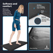 Art3d Anti Fatigue Mat - 1/2 Inch Cushioned Kitchen Mat - Non Slip Foam Comfort Cushion for Standing Desk, Office or Garage Floor (17.3