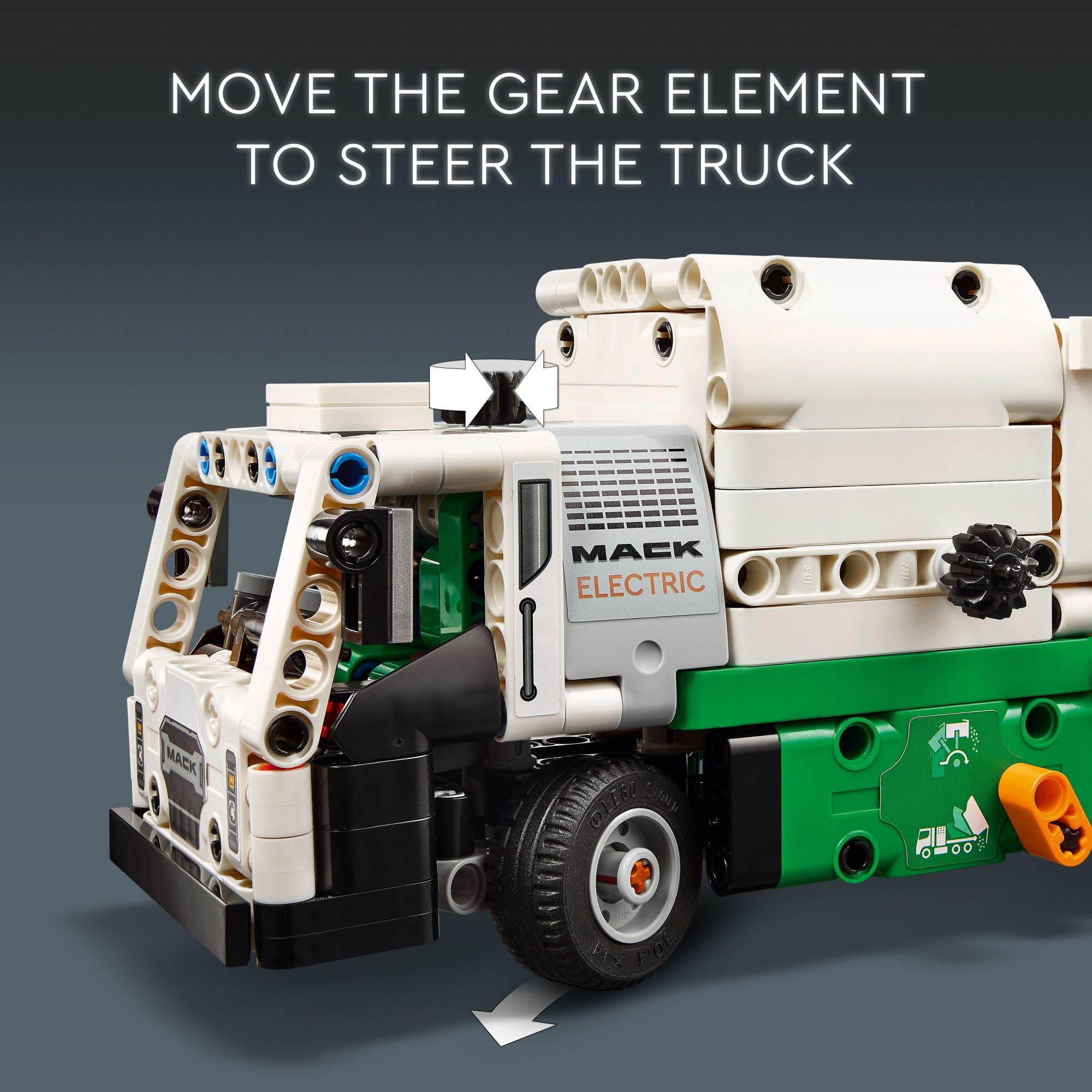 LEGO Technic Mack LR Electric Garbage Truck Toy, Buildable Kids Truck for Pretend Play, Great Gift for Boys, Girls and Kids Ages 8 and Up who Love Recycling Truck Toys and Vehicles, 42167 🍁 All In One Marketplace Canada