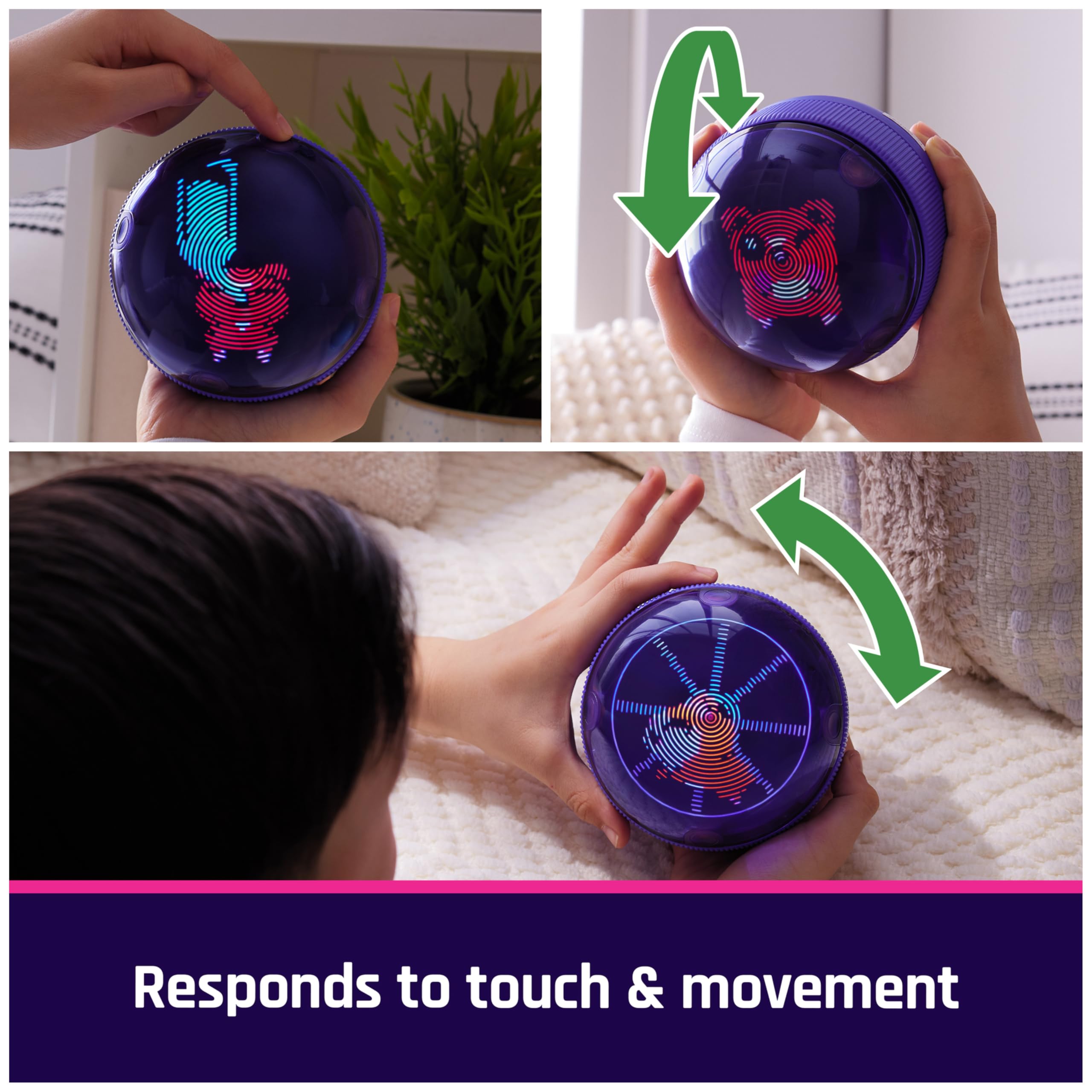 BITZEE, Hamster Ball Interactive Toy Hamster with Over 20 Hamsters Inside, Rolls & Reacts to Touch, Digital Pet Girls Toys & Boys Toys for Ages 5 and up 🍁 All In One Marketplace Canada