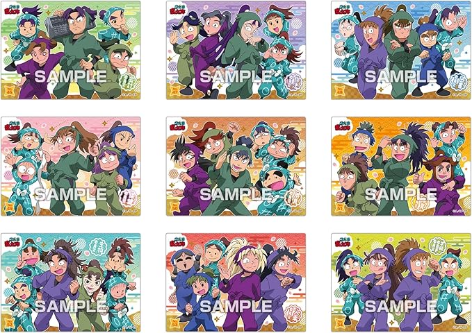 ENSKY Nintama Rantaro Clear Card Collection