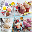Containers Replacement for Ninja Creami Pints and Lids & Scoop - 4 Pack | Compatible with NC300/NC301/NC299AMZ Series | BPA-Free, Dishwasher-Safe, Leak-Proof Pints for Homemade Ice Cream 🍁 All In One Marketplace Canada