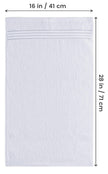 Utopia Towels 6 Piece Premium Hand Towels Set, 16 by 28 inches, 100% Ring Spun Cotton, Lightweight and Highly Absorbent Towels for Bathroom, Travel, Camp, Hotel, and Spa, White 🍁 All In One Marketplace Canada