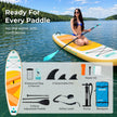 Overmont Inflatable Paddle Board 10'7