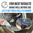 Mold Stain Remover Gel Cleaner - ACTIVE Heavy Duty Stain Cleaner for Front Loader Washing Machine Seal, Bathroom Grout, Shower, Caulk - Front Load Washer Cleaning Solution - 7 Fl Oz 🍁 All In One Marketplace Canada