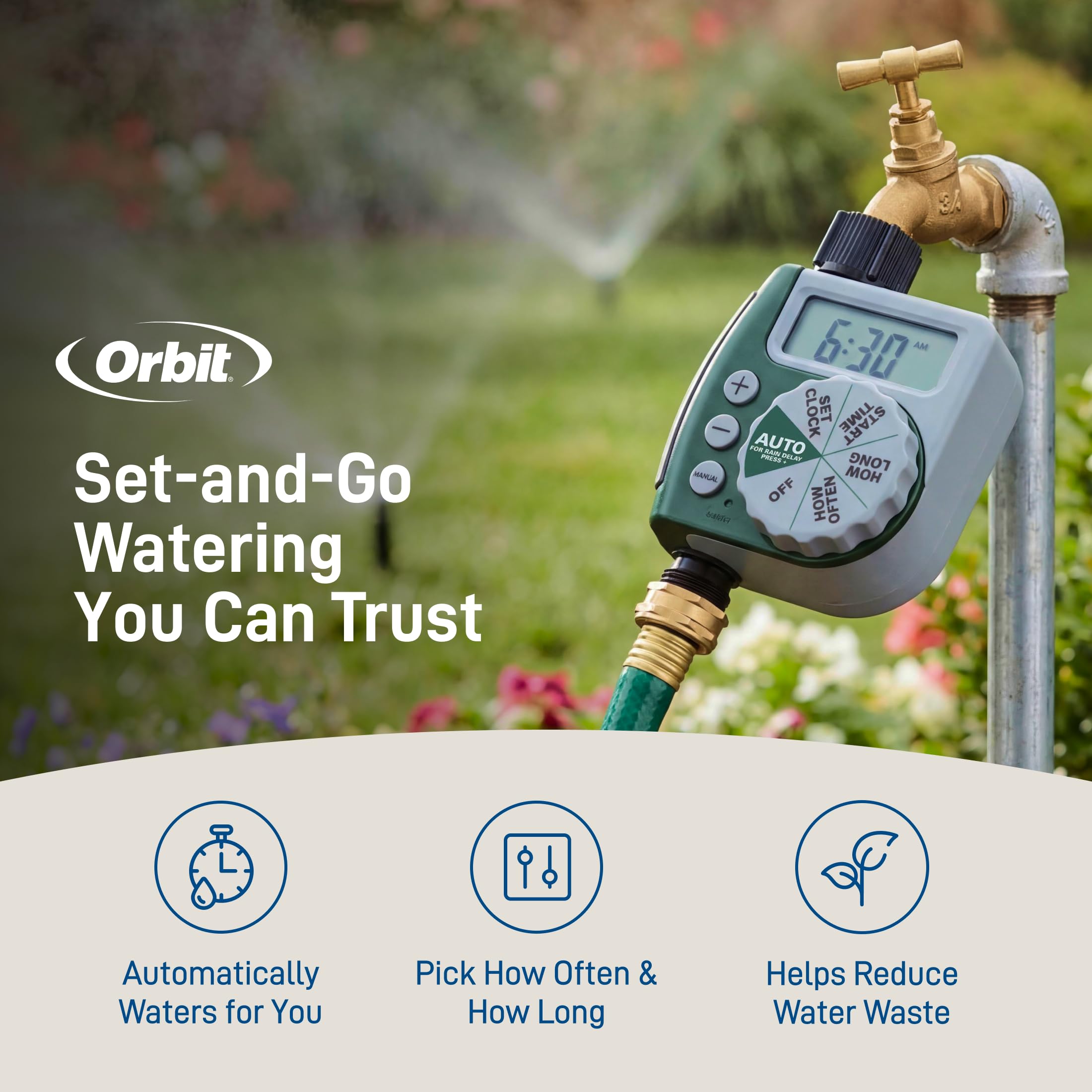 Orbit 62061Z 1-Outlet Programmable Digital Hose Watering Timer 🍁 All In One Marketplace Canada