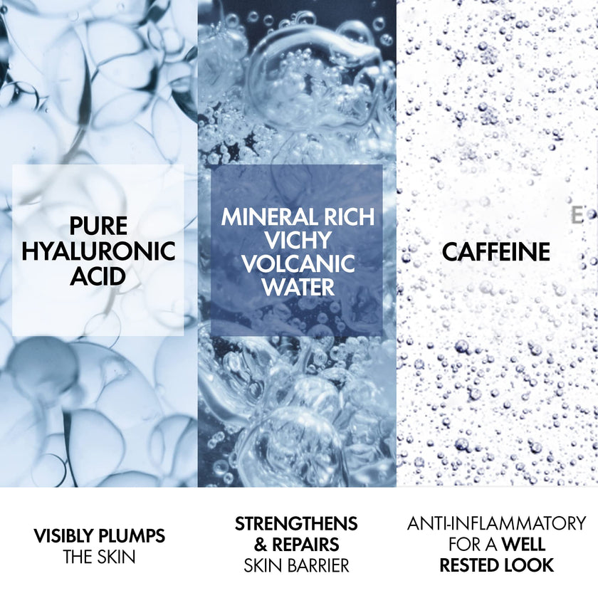 Vichy Mineral 89 Eye Serum to Depuff & Brighten the Look of Dark Circles & Smooth Fine Lines, Eye Gel Serum with Hyaluronic Acid & Pure Caffeine, Fragrance-Free & Recommended by Dermatologists, 15ml 🍁 All In One Marketplace Canada