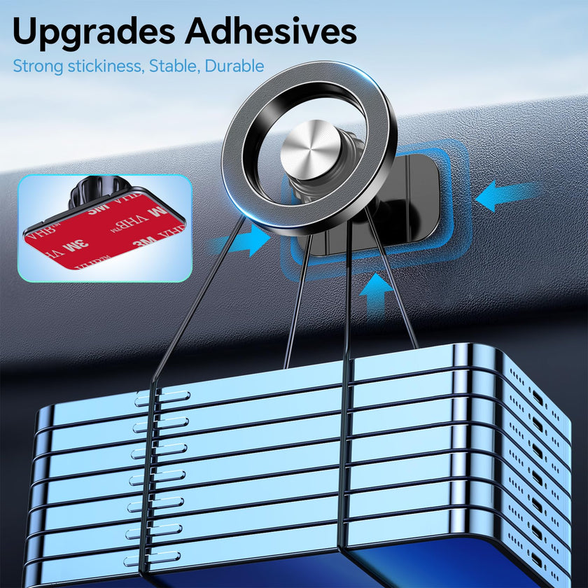 Kaistyle for Magsafe Car Mount【20 Strongest Magnets】Magnetic Phone Holder for Car Phone Holder Mount Dash【360°】Cell Phone Mount for Car Accessories for Women Men iPhone 17 Pro Max Air 16 15 14 13 12 🍁 All In One Marketplace Canada