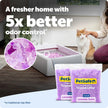 PetSafe ScoopFree Lavender Non-Clumping Crystal Cat Litter, Lightly Scented Litter – Superior Odor Control – Low Tracking for Less Mess – Lasts Up to 1 Month, 8.6 Lbs Total (2 Pack of 4.3 Lb Bags) 🍁 All In One Marketplace Canada