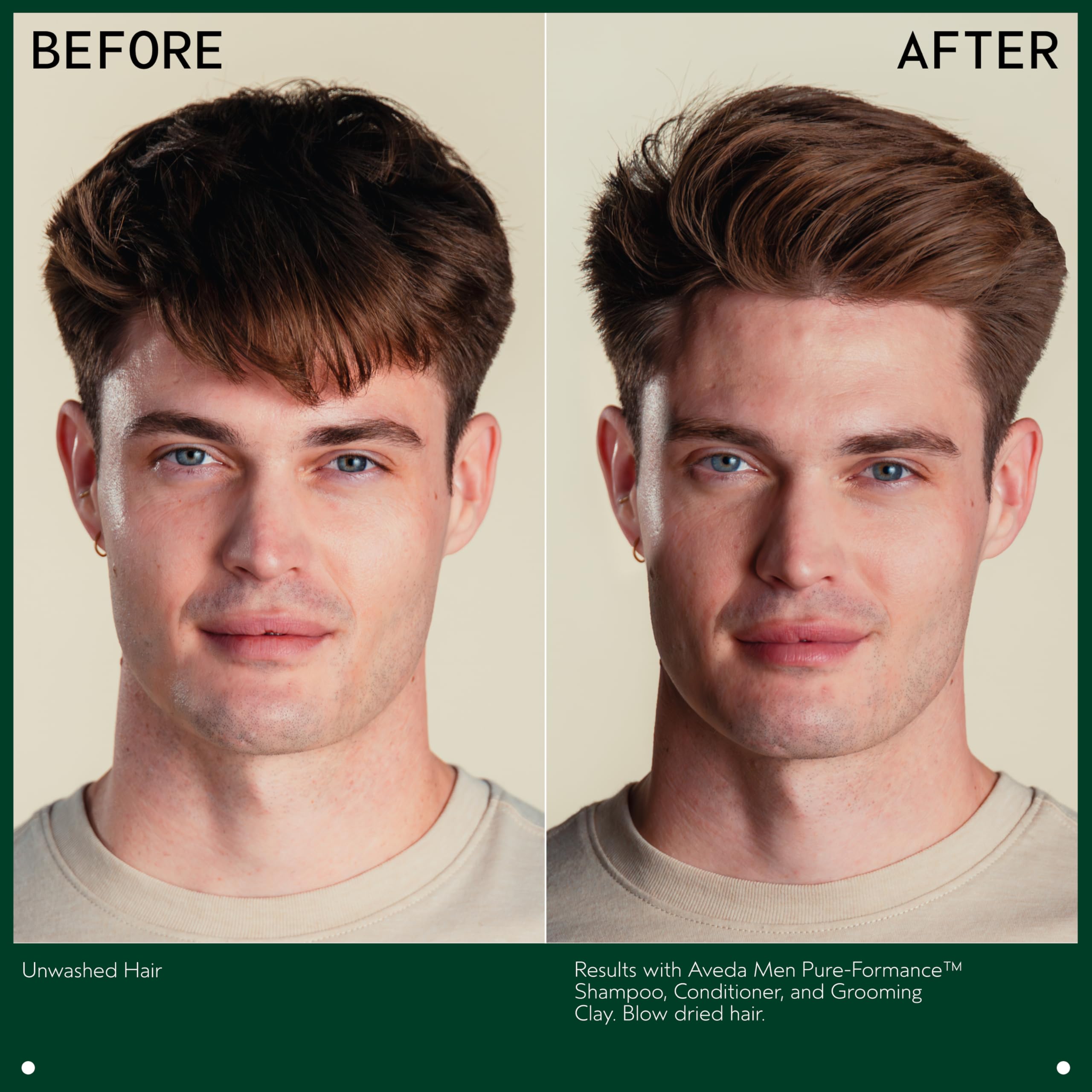 Aveda Men Pure-Formance Grooming Clay | Strong Hold | Matte Finish | Lightweight, 75ml 🍁 All In One Marketplace Canada
