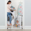 Regalo Easy Step 38.5-Inch (97.75cm) Extra Wide Baby Gate, Award Winning Brand, Includes 6-Inch (15.25cm) Extension Kit, 4 Pack Pressure Mount Kit and 4 Pack Wall Mount Kit 🍁 All In One Marketplace Canada
