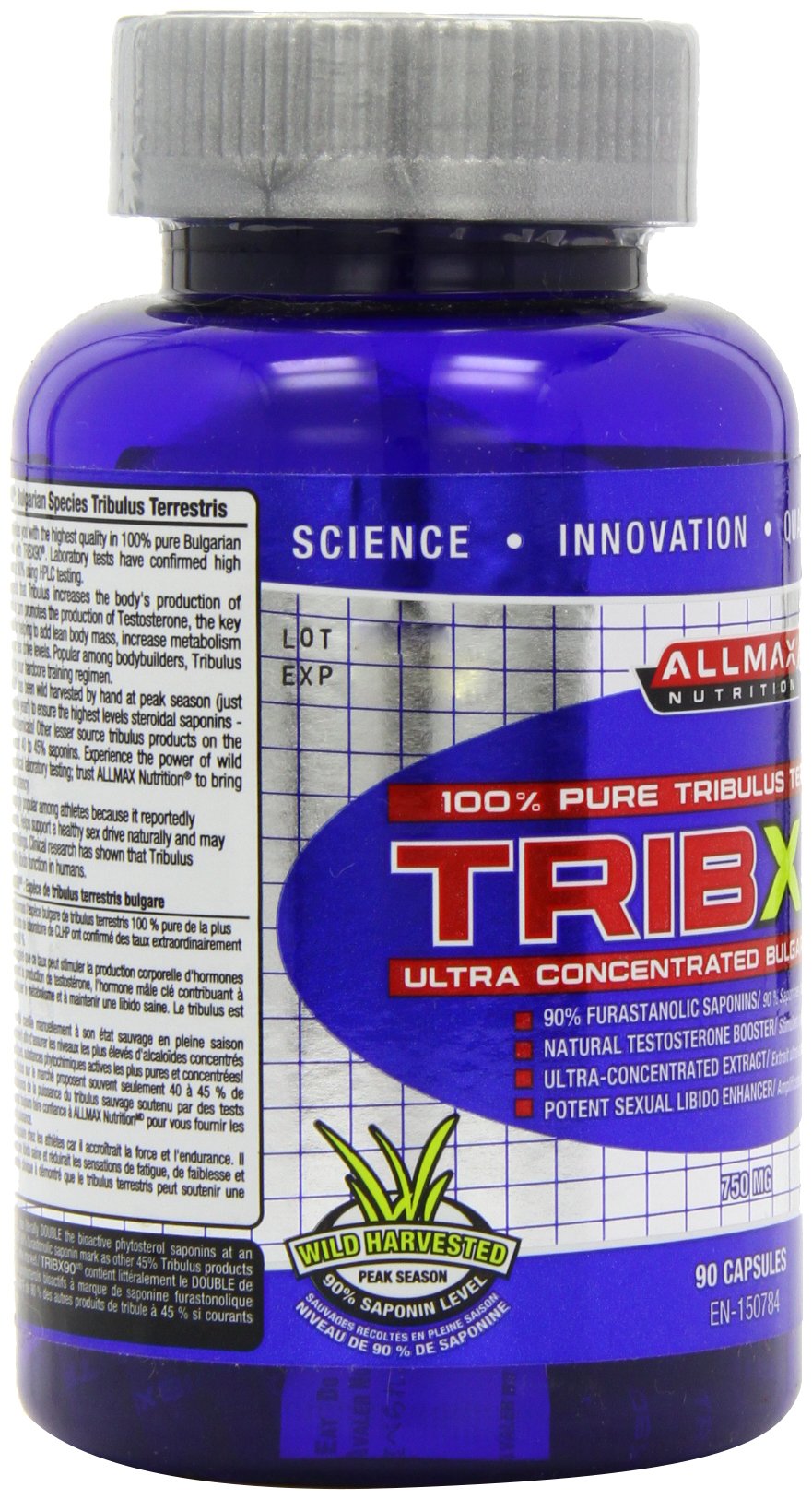 ALLMAX TribX90 Testosterone Booster Capsules, 90 Count 🍁 All In One Marketplace Canada