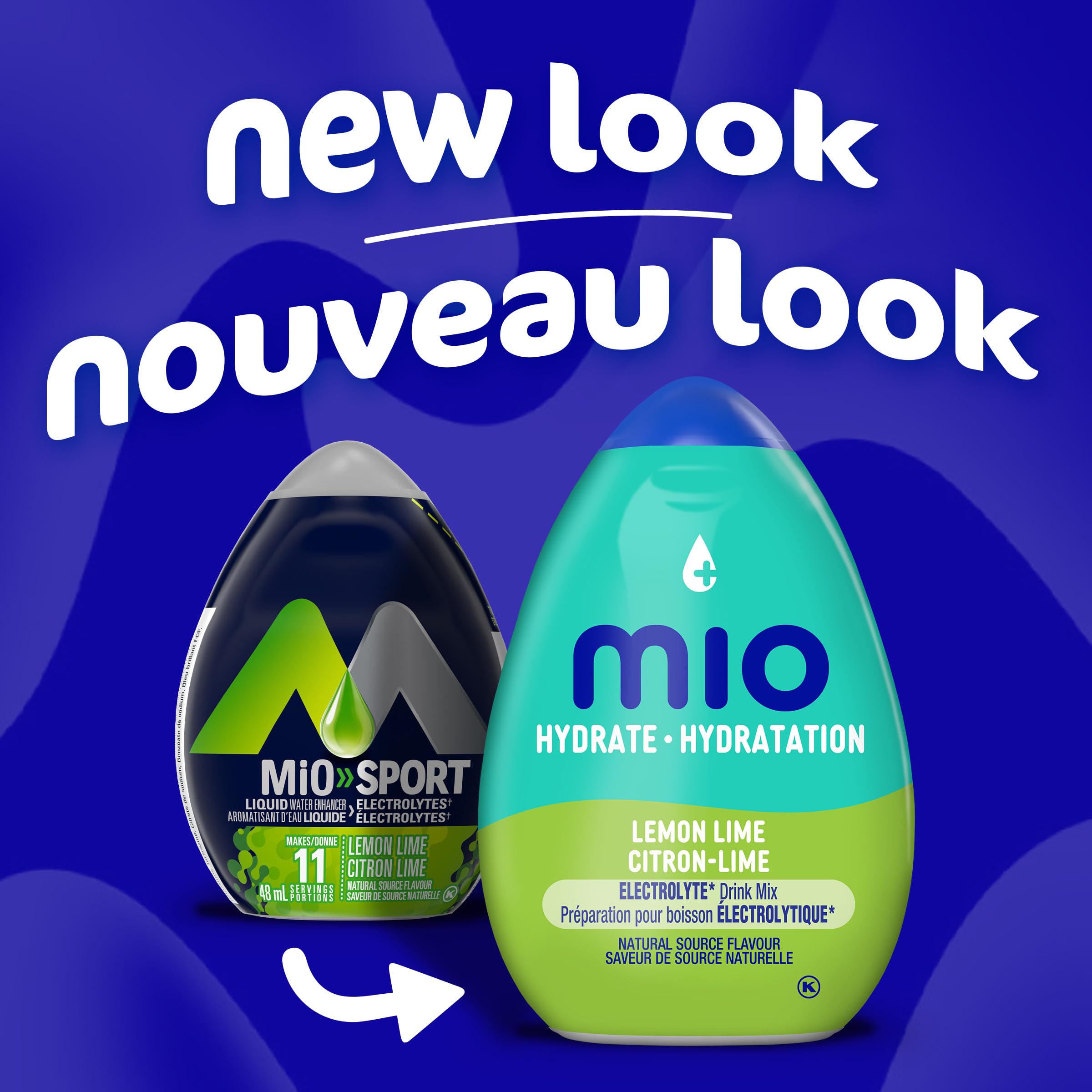 mio Sport Lemon Lime Liquid Water Enhancer, 12 ct Case 🍁 All In One Marketplace Canada