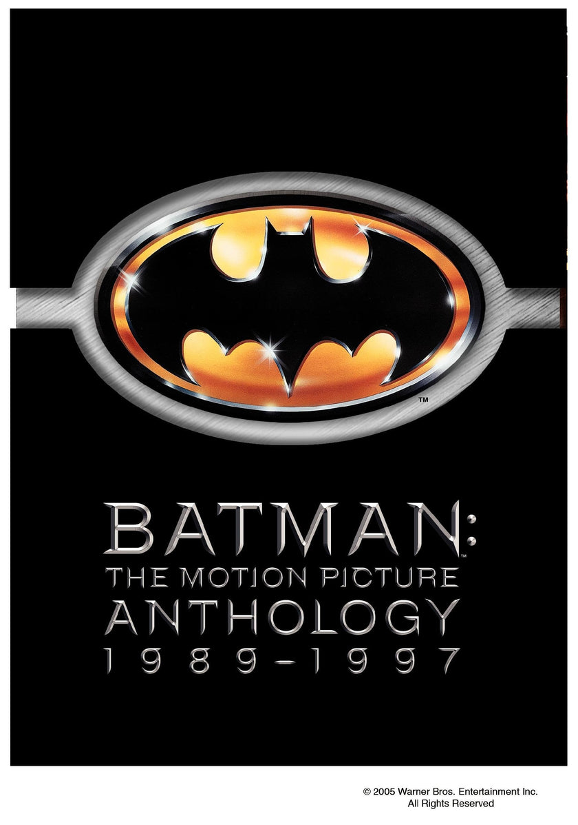 Batman: The Motion Picture Anthology 1989-1997 (Batman / Batman Returns / Batman Forever / Batman & Robin) - DVD (Used)