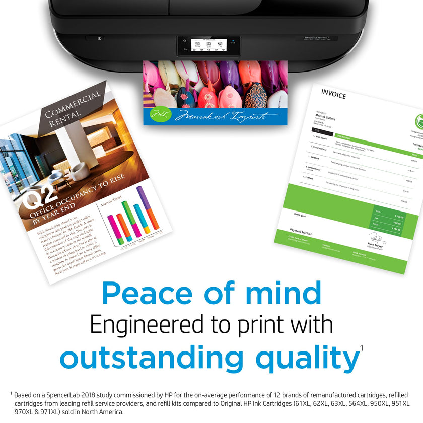 Original HP 910XL Black High-Yield Ink Cartridge | Works with HP OfficeJet 8010 8020 HP OfficeJet Pro 8020 8030 | Eligible for Instant Ink, High Yield 🍁 All In One Marketplace Canada