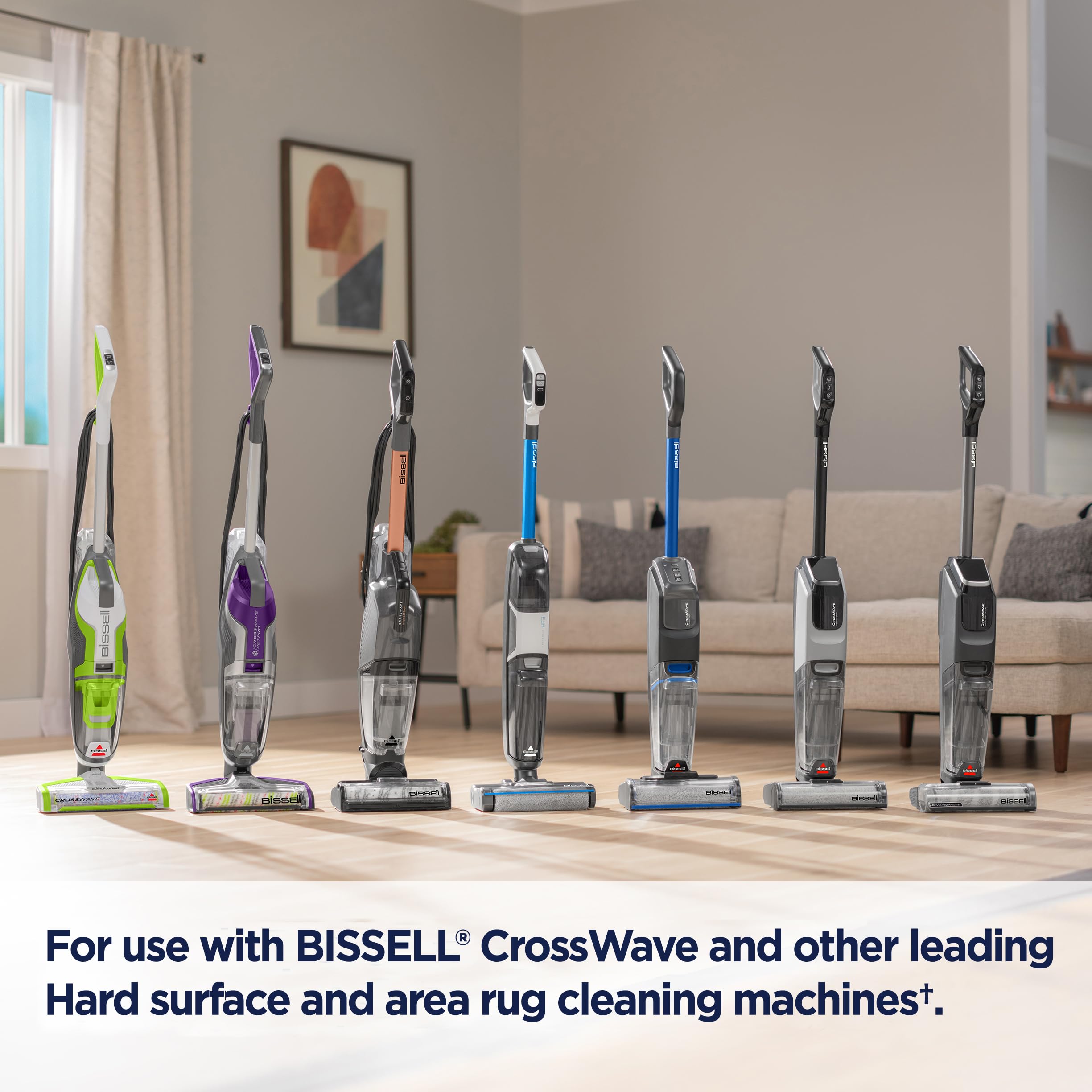 BISSELL Multi-Surface Pet Cleaning Formula with Febreze Freshness for CrossWave, SpinWave and Hard Floor Cleaners, 64oz, Dissolves Pet Messes, Streak-Free on Sealed Floors, Earthco-Friendly, 2295D 🍁 All In One Marketplace Canada