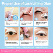 Korean Lash Lift Kit - 5 Sets At Home Eyelash Perm Kit with Upgraded Glue, Eyelash Lift, DIY Lash Perm Easy for Beginner & Professional, Semi Permanent Perming Wave Suitable For Salon & Home (Blue) 🍁 All In One Marketplace Canada