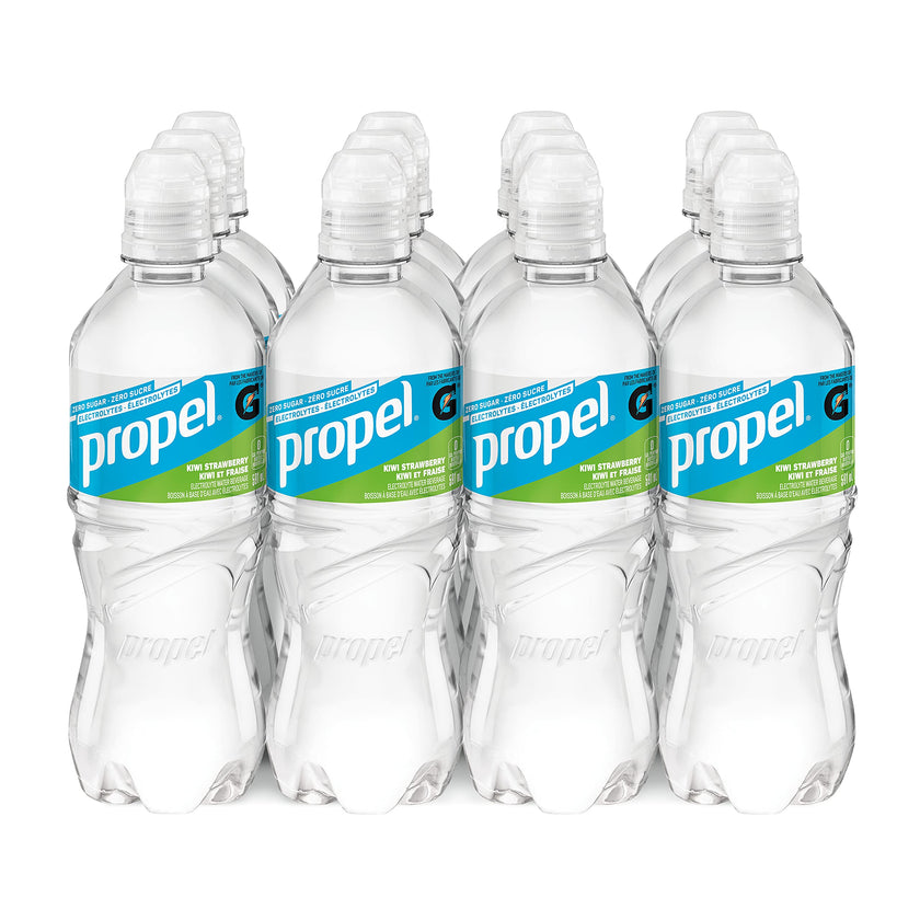 Propel Kiwi Strawberry enhanced water with Gatorade electrolytes, 591 mL bottles, 12 pack 🍁 All In One Marketplace Canada