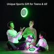 TOSY Flying Disc - 108 RGB Multicolor LEDs, Super Bright, Smart Modes, Cool Valentine Easter Gift, Camping Toy for Kid/Teen/Adult, Auto Light Up, Rechargeable, Waterproof, 175g 🍁 All In One Marketplace Canada