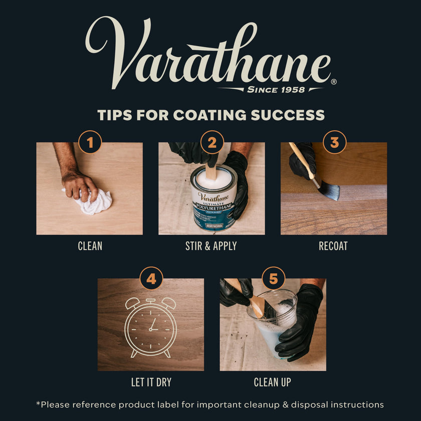 Varathane Diamond Wood Finish in Satin Clear, 236 ml (Pack of 1)(Packaging May Vary) 🍁 All In One Marketplace Canada