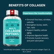Premium Multi Collagen Peptides Capsules 3000mg - Types I, II, III, V, X To Support Skin, Hair, Nails & Bones - Helps Maintain Strong Joints, Ligaments, Muscles, & Digestive Health* - Hydrolyzed Collagen Supplement 180 Capsules