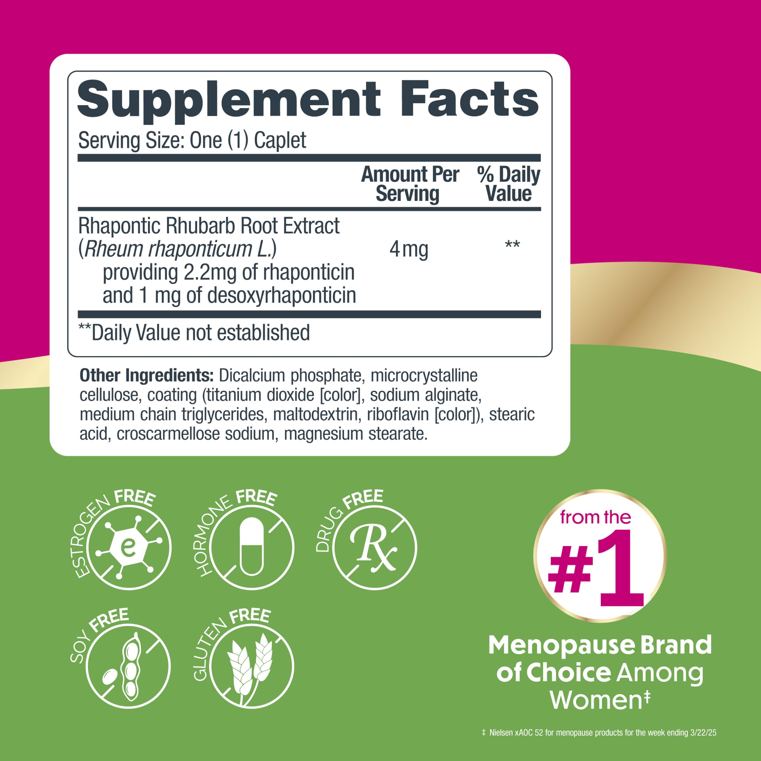 Estroven Complete Multi-Symptom Menopause Supplement for Women, 28 Ct., Clinically Proven Ingredient Provide Menopause Relief & Night Sweats & Hot Flash Relief* Drug-Free & Non-GMO 🍁 All In One Marketplace Canada