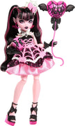Monster High Scary Sweet Birthday Doll, Draculaura in Pink Party Dress with Themed Accessories Like Invite, Balloon, Gift, Fan and More 🍁 All In One Marketplace Canada