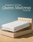 Utopia Bedding Quilted Fitted Mattress Pad, Queen Size, Elastic Fitted Mattress Topper Protector and Cover Stretches up to 16 Inches Deep, Machine Washable (White) 🍁 All In One Marketplace Canada