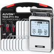 AUVON Rechargeable TENS Machine EMS Muscle Stimulator, Digital TENS Unit with 8 Customizable Modes, Electronic Massager for Sciatica, Shoulder & Back Pain Relief, 12 Pads, A Carry Case 🍁 All In One Marketplace Canada