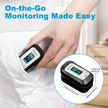 Pulse Oximeter, Oxygen Meter Finger Monitor with Alarm & PI, Finger Pulse Oximeter for SpO2 Blood Oxygen Saturation & Heart Rate, Portable O2 Monitor for Adults & Kids, Batteries & Lanyard Included 🍁 All In One Marketplace Canada