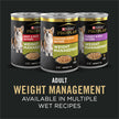 Purina Pro Plan Weight Management Dry Dog Food, Shredded Blend Chicken - 15.4 kg Bag 🍁 All In One Marketplace Canada