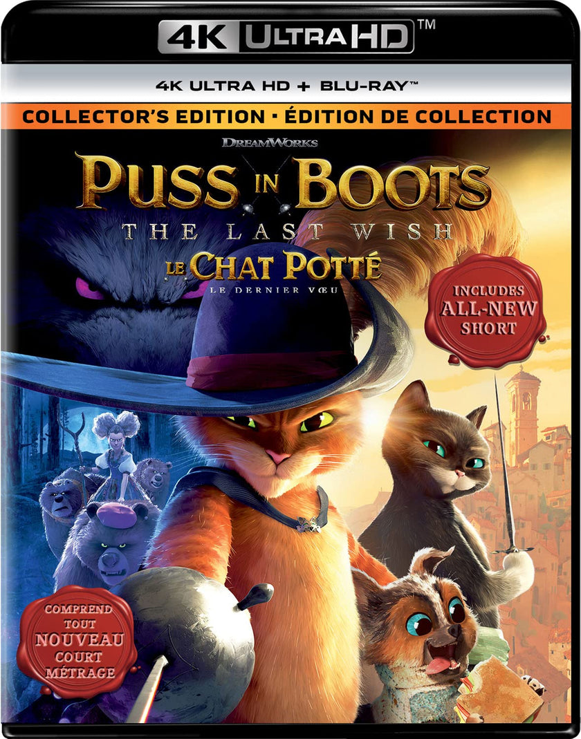 Puss in Boots: The Last Wish (Collector's Edition) 4K/Blu-ray
