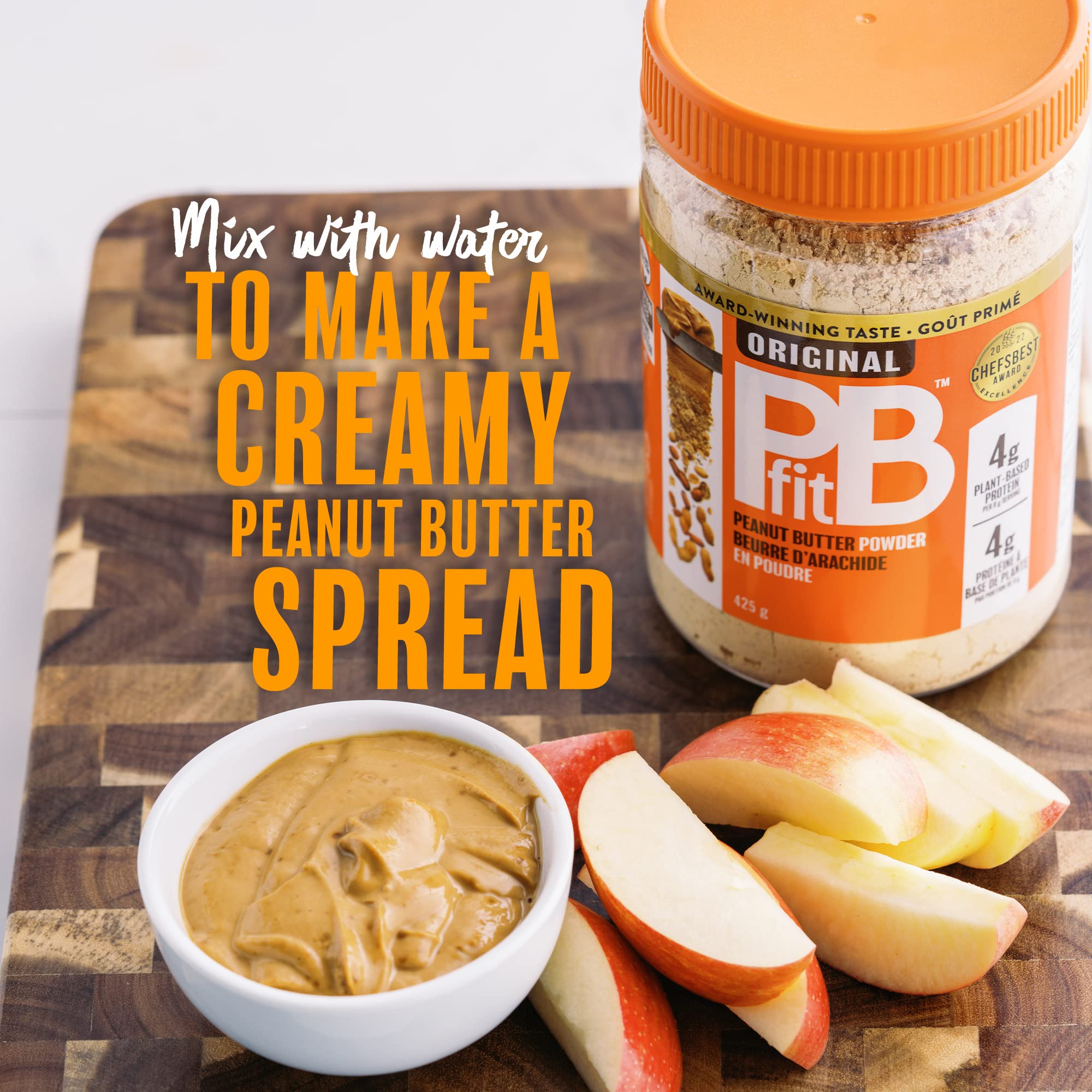 PBfit All-Natural Peanut Butter Powder, Peanut Butter Powder from Real Roasted Pressed Peanuts, Low in Fat High in Protein, 4g of Protein, 425g (15oz) 🍁 All In One Marketplace Canada