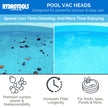 Solstice by International Leisure Products Swimline Hydro Tools 8145 Clear Weighted Triangle Pool Vacuum Head 🍁 All In One Marketplace Canada
