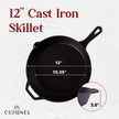 Cast Iron Skillet - 12