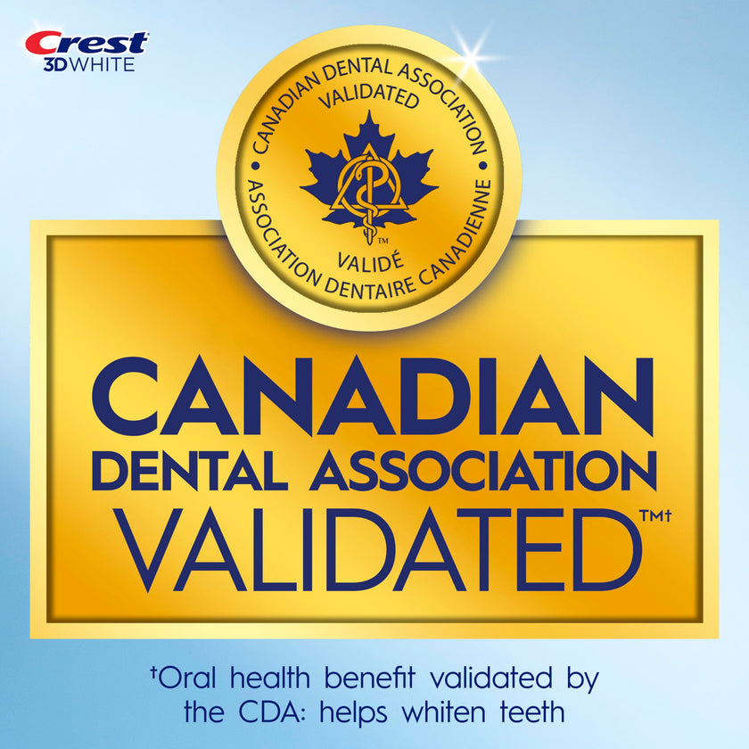 Crest 3D Whitestrips Gentle At-home Teeth Whitening Kit, 14 Treatments, Gently Removes 15 Years of Stains 🍁 All In One Marketplace Canada