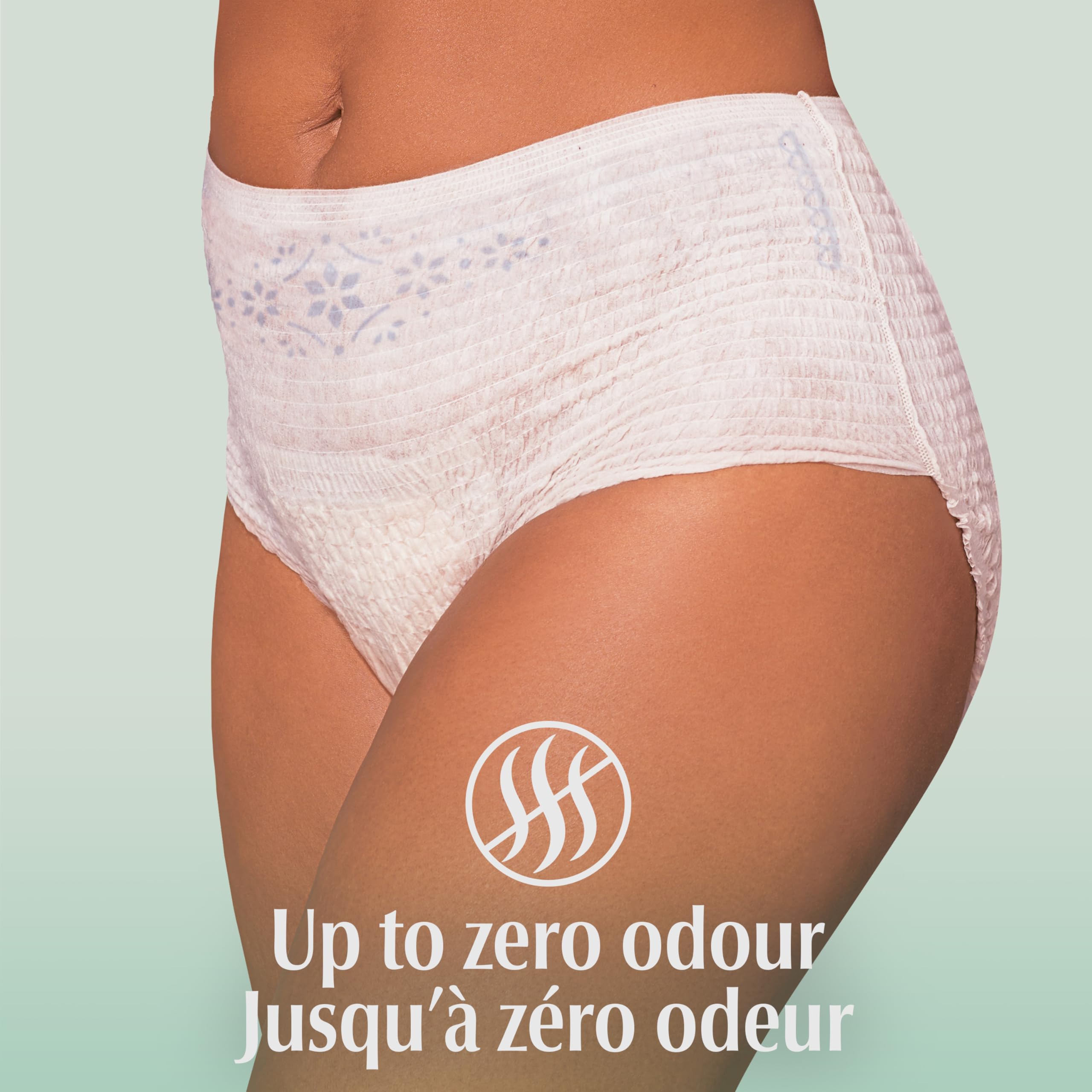 Depend FIT-FLEX Adult Incontinence Underwear for Women, Maximum Absorbency, XL, Blush, 26 Count 🍁 All In One Marketplace Canada